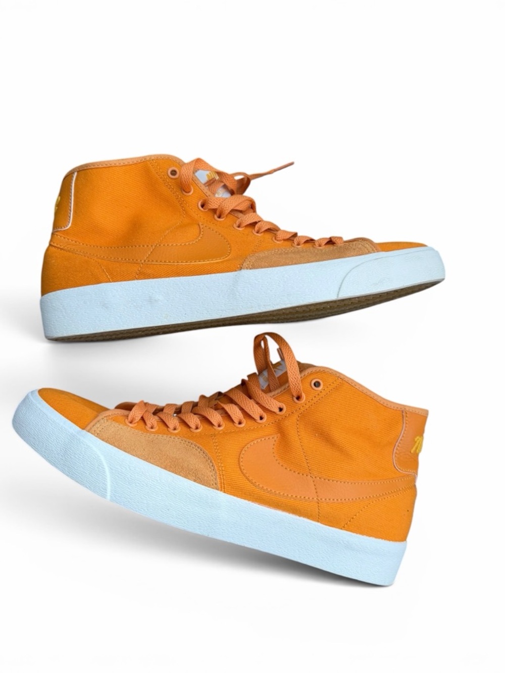 Nike SB Blzr Court Mid PRM Shoes Mens Sz 10.5 Orange Mid Top Sneakers DH7479-700